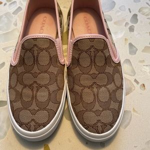 Coach canvas shoes